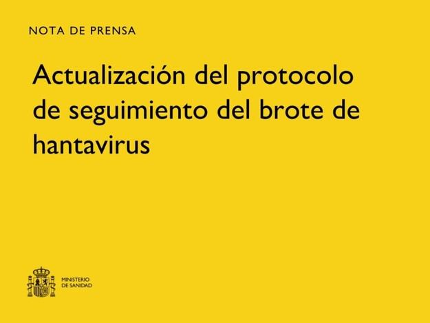 Sanidad modifica protocolo de hantavirus y permite cuarentena en casa para asintomáticos