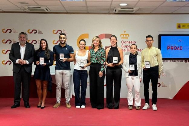 Óscar Salguero y Tasy Dmytriv galardonados con los Premios CSD-Carrera Dual 2024