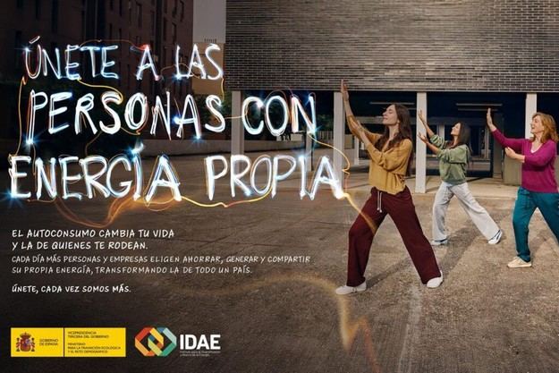 El IDAE relanza la campaña sobre autoconsumo energético y sus beneficios