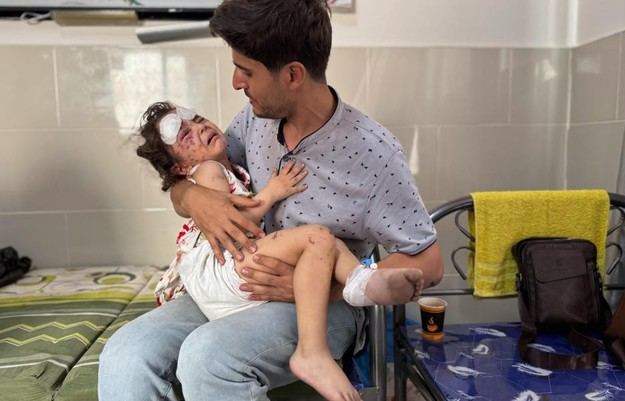 Casi la mitad de las víctimas en Gaza son niños, según un estudio de MSF