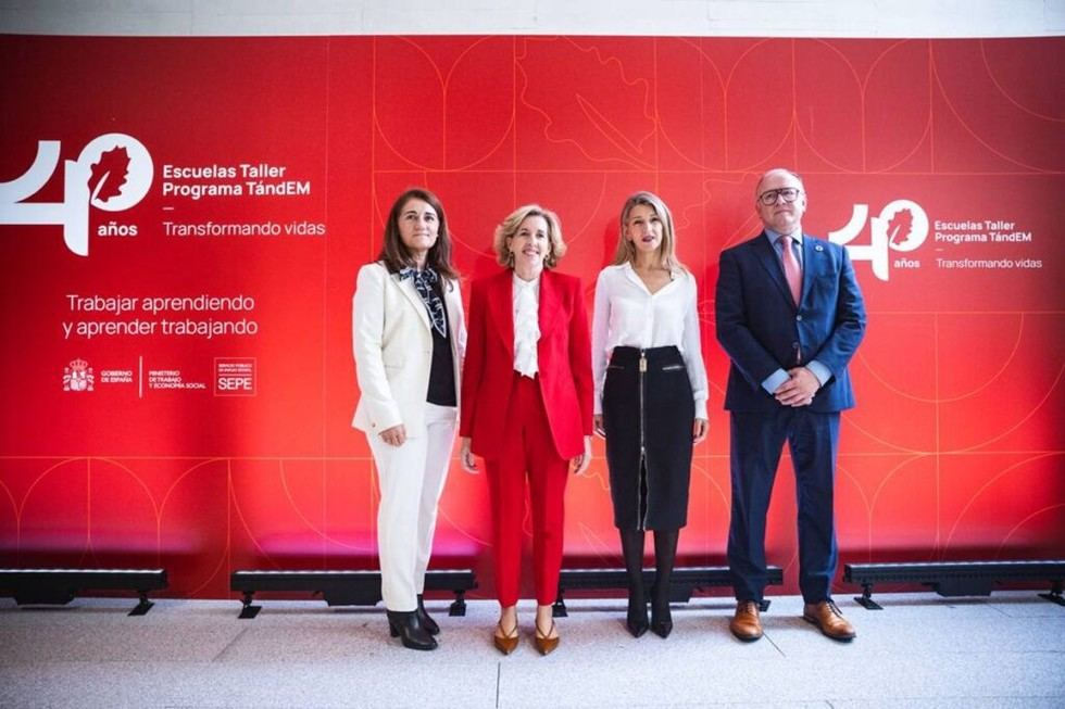 Yolanda Díaz resalta el impacto positivo del Programa TándEM en la formación y empleo con derechos