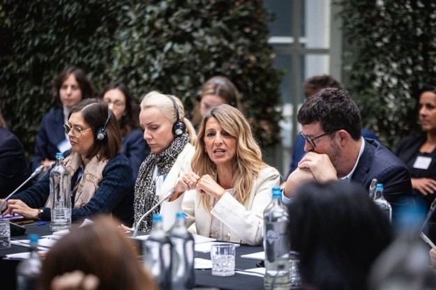 Yolanda Díaz destaca la lucha contra la desigualdad como prioridad para Europa